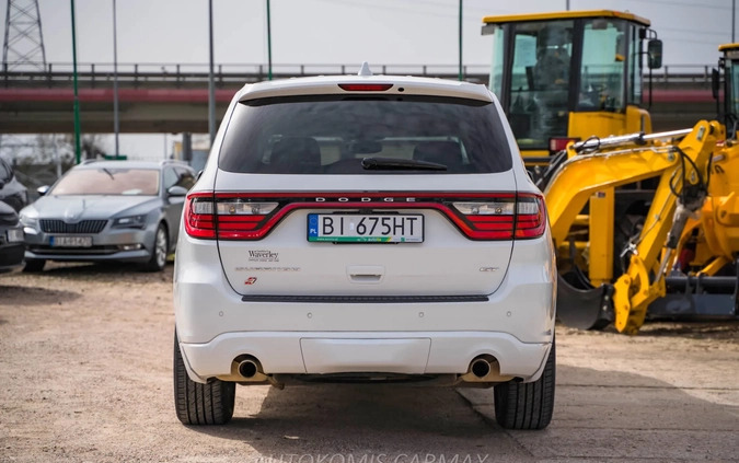 Dodge Durango cena 115900 przebieg: 155800, rok produkcji 2018 z Białystok małe 466